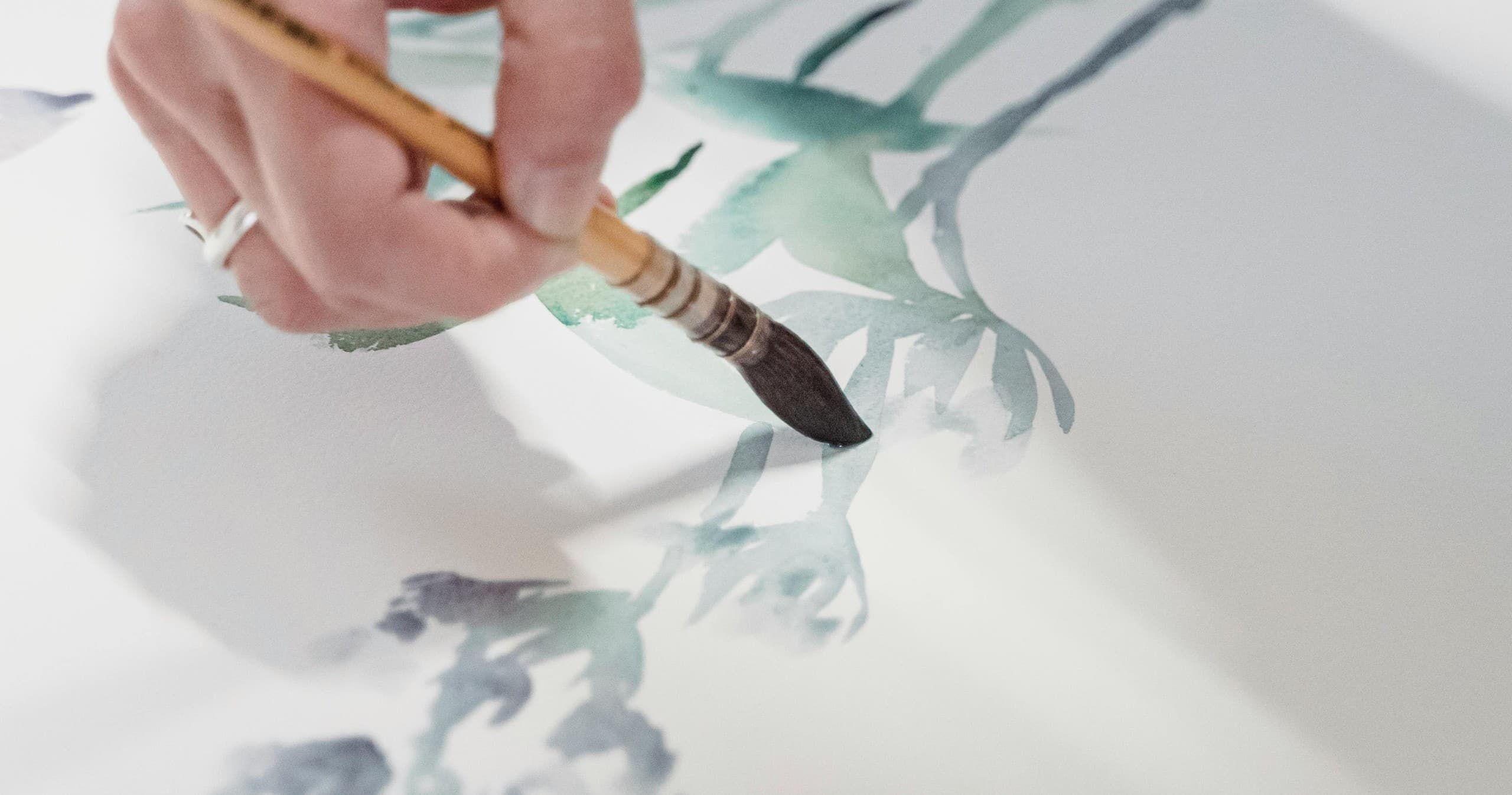 Watercolour & Pencil Workshop at House of Jules Art Studio