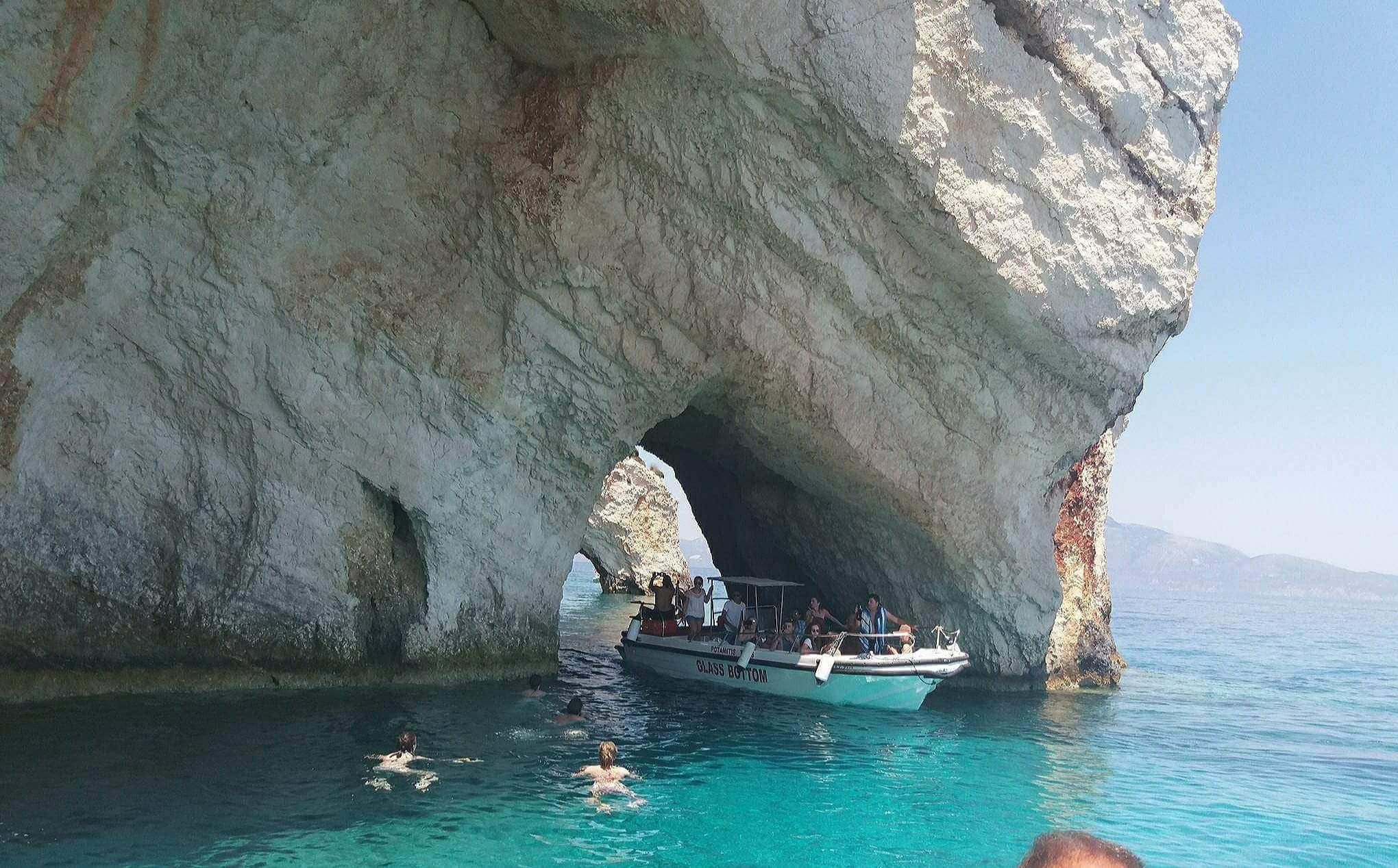 Explore Zante's Hidden Coves and Iconic Beaches with a Private Speed Boat Rental