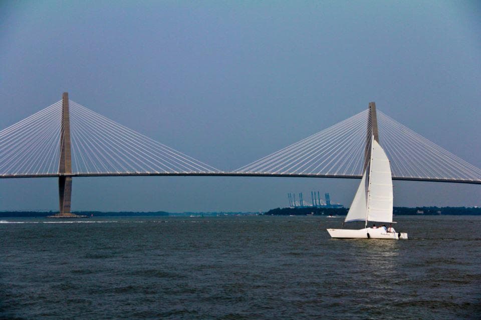 Private Daysail on Prevailing Winds — High-Speed Charleston Harbor Catamaran