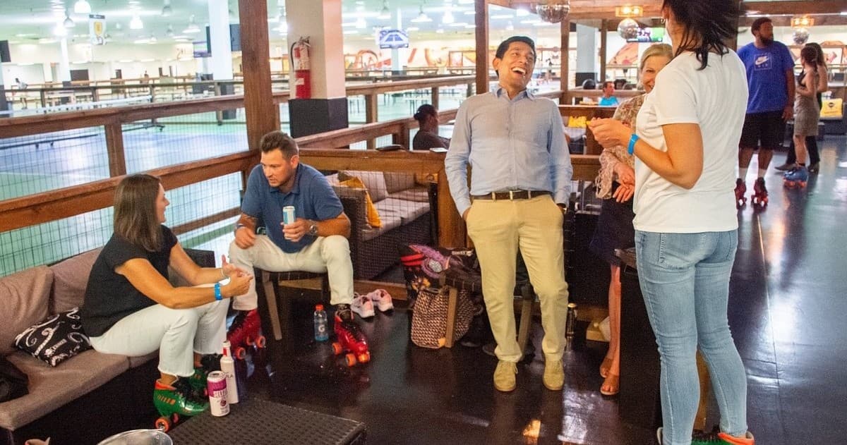Adult Sip & Skate Party — Retro Night Skating in Washington DC
