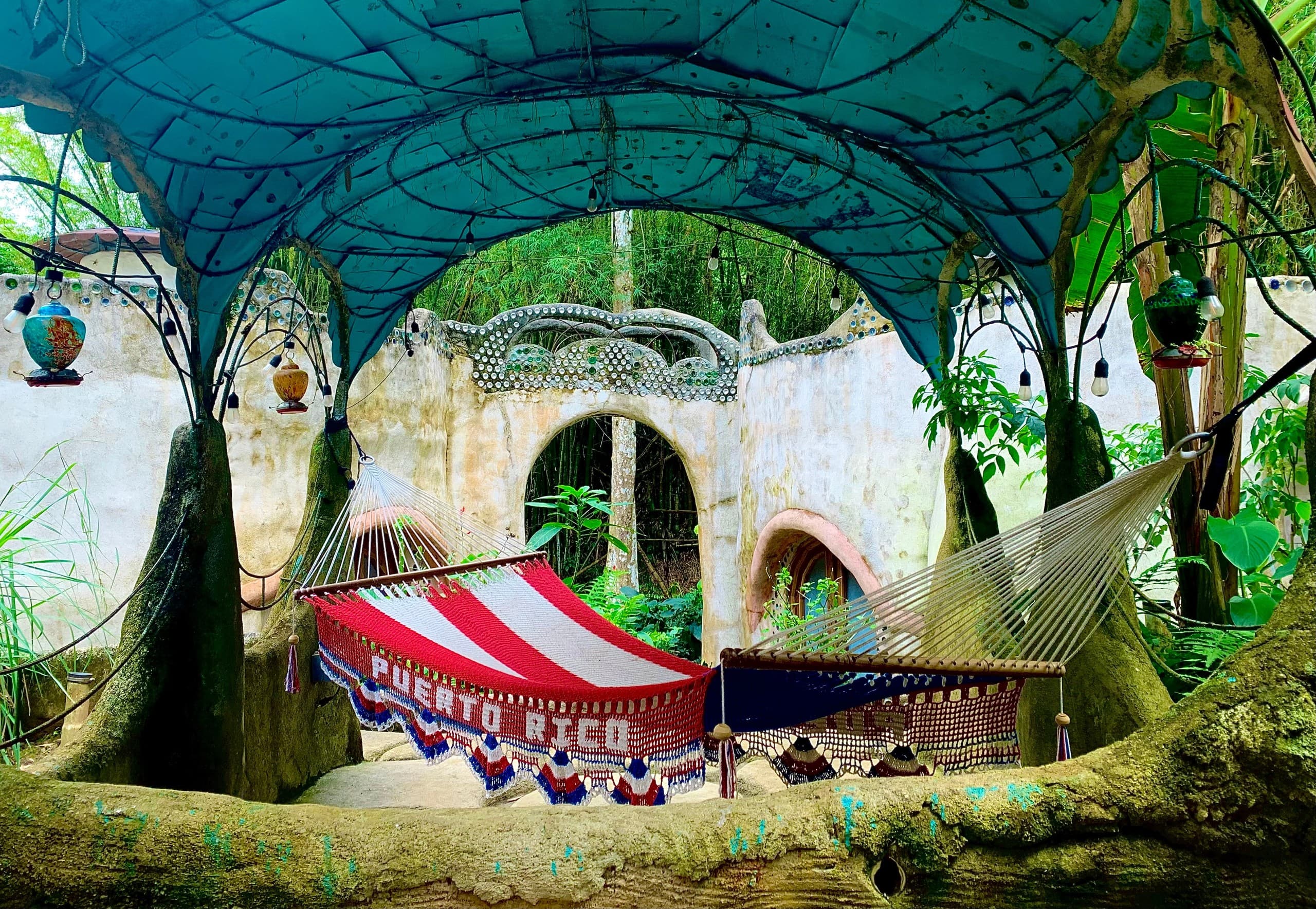 Sleep Off the Grid: Earthship Eco-Dome Rentals near Aguada, Puerto Rico photo 2