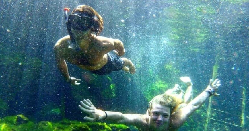 Cenote Snorkeling with Mexidivers Tulum in Quintana Roo