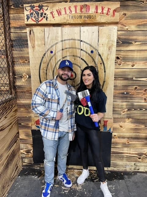 Axe Throwing Thrills at Yukon Twisted Axes Throw House