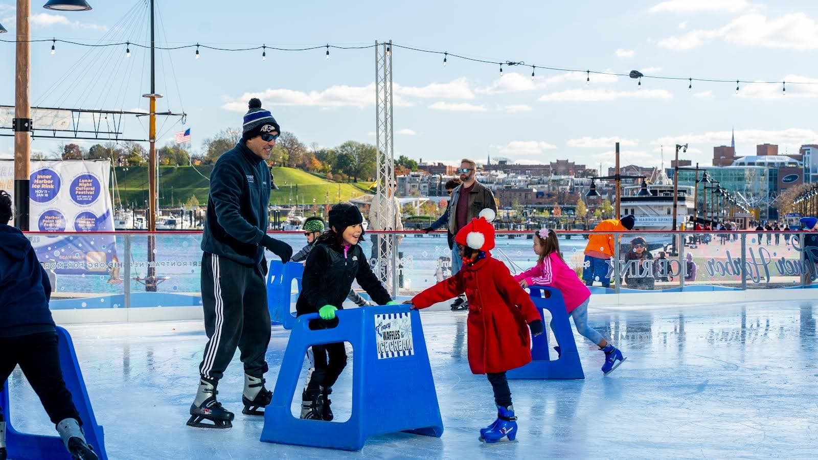 Glide Over Baltimore’s Inner Harbor: An All-Day Ice Skating Adventure