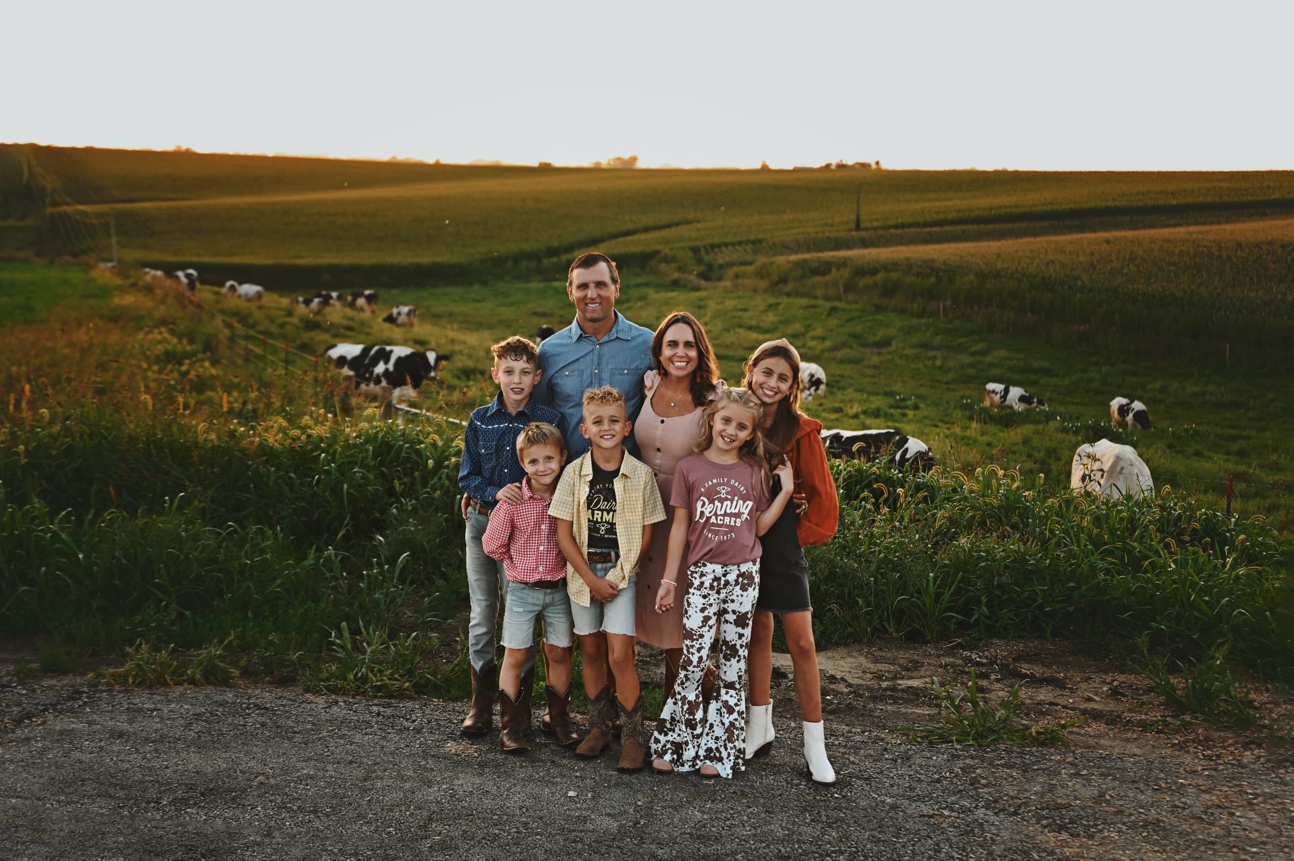 Family Fun at Berning Acres Farm in East Dubuque, IL