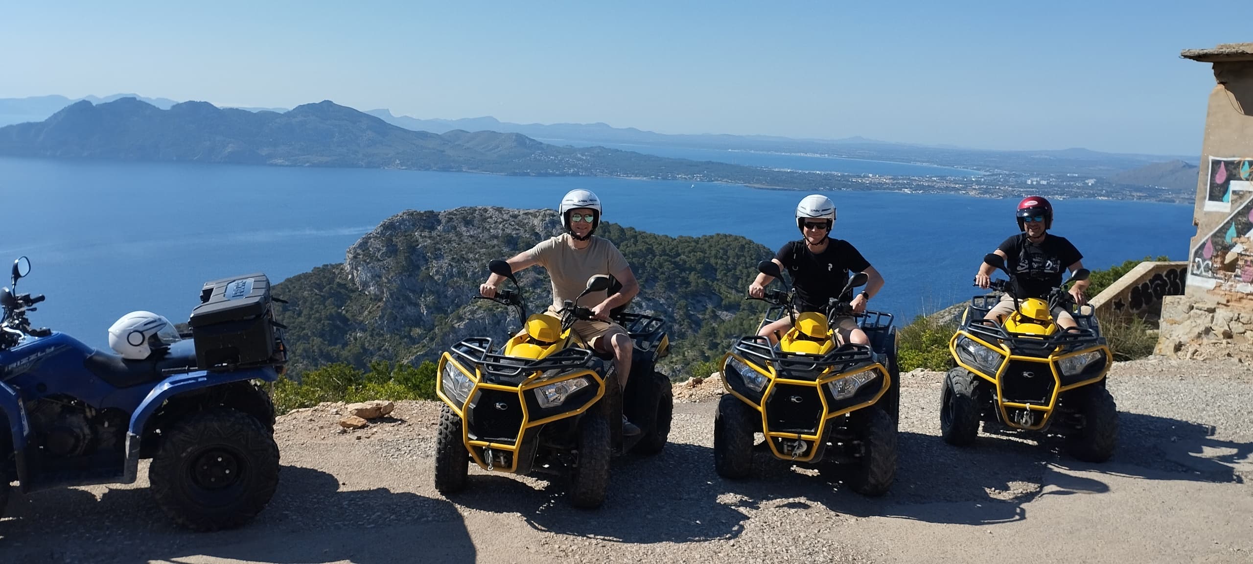 Land Adventures with Quad Funtours Alcudia: Mallorca’s Scenic Ride