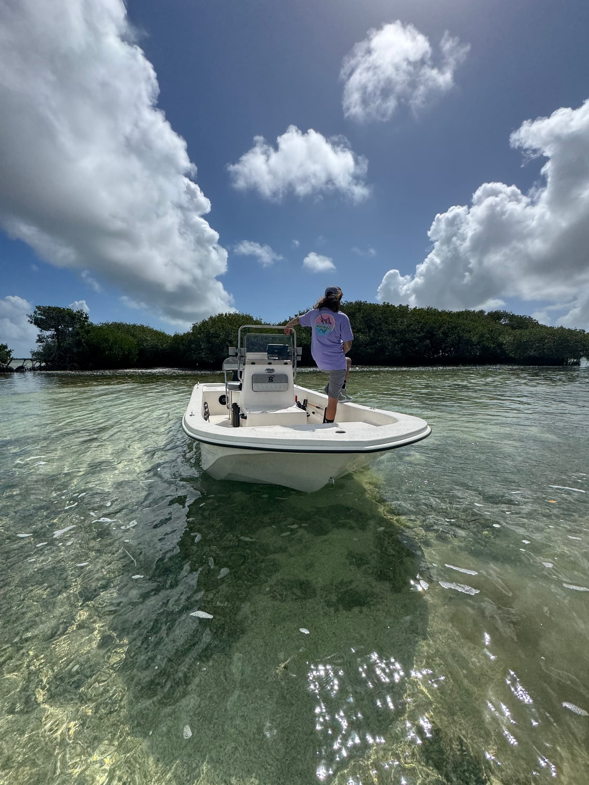Hooked on the Florida Keys: Full-Day 18' Carolina Skiff Fishing Trip from Big Pine Key