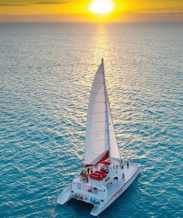 Sunset Sip & Sail: Key West Catamaran Cruise with Live Music & Open Bar photo 1