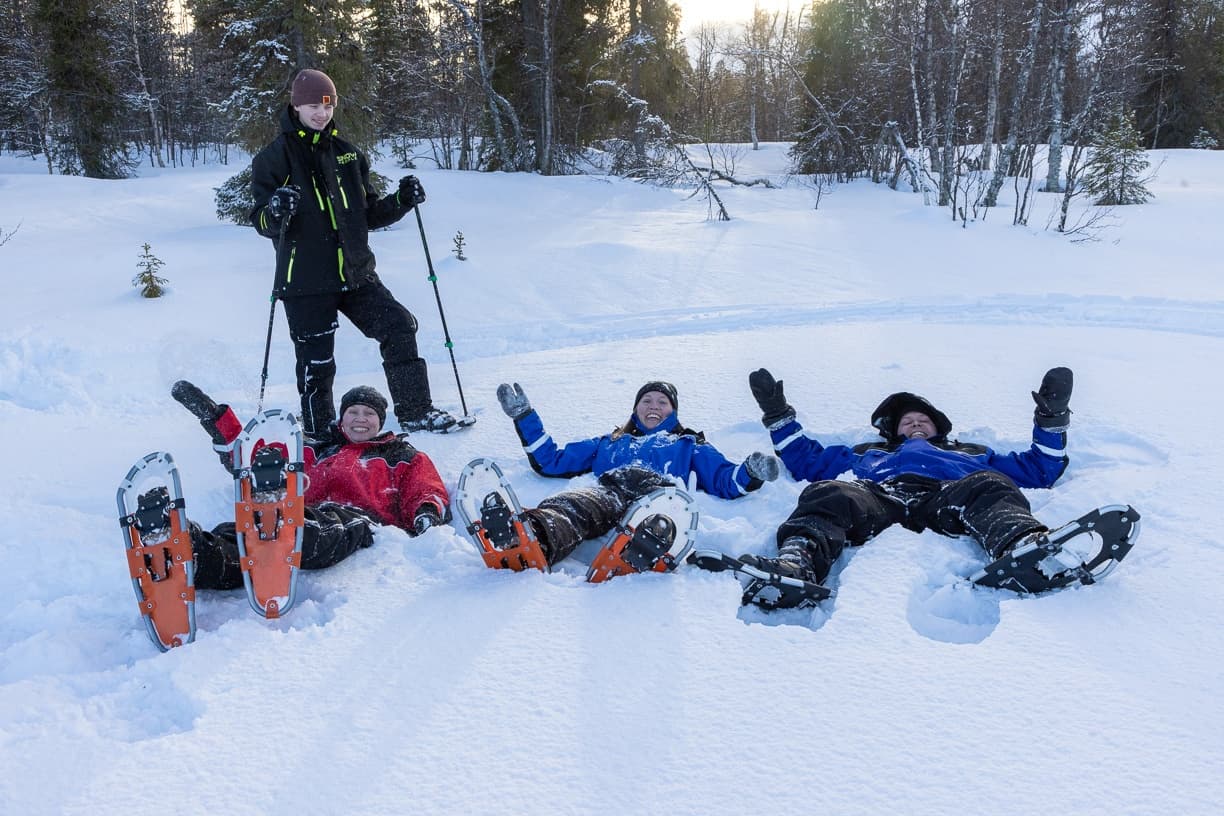Winter Wildlife Snowshoeing at Kelo Resort