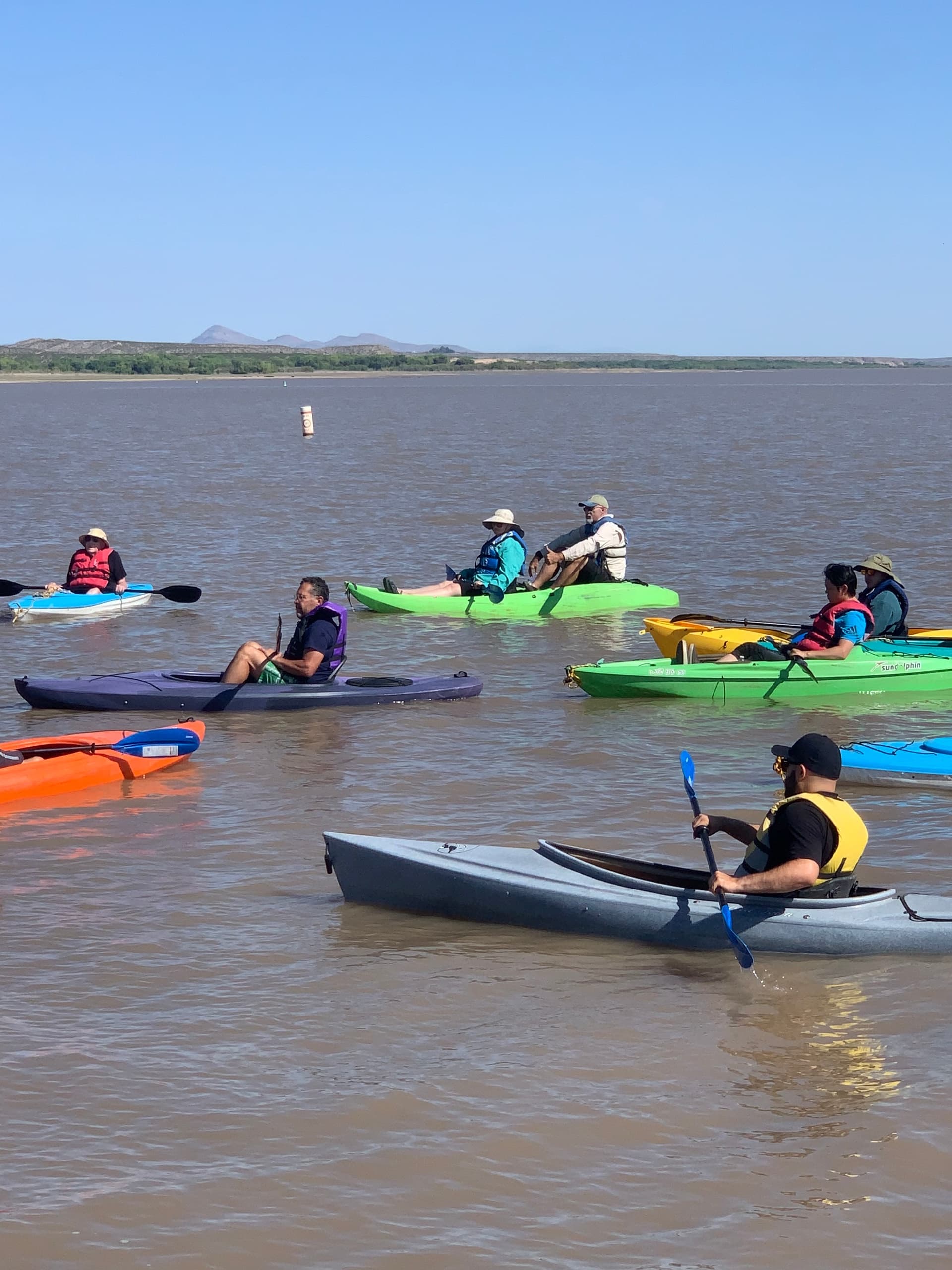 Guided Kayaking & Pilates at Caballo Lake, NM