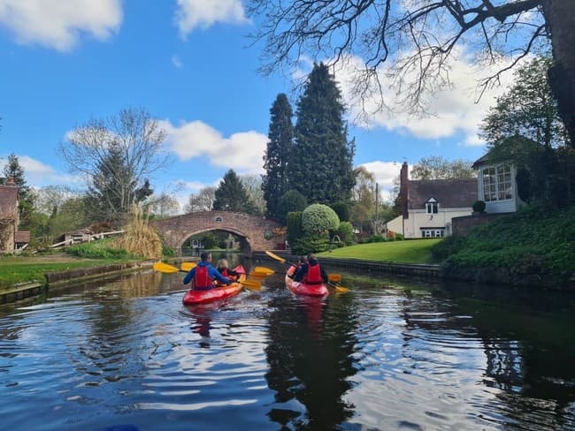 Kinver Canal Kayak Adventure with Bear Creek Adventures