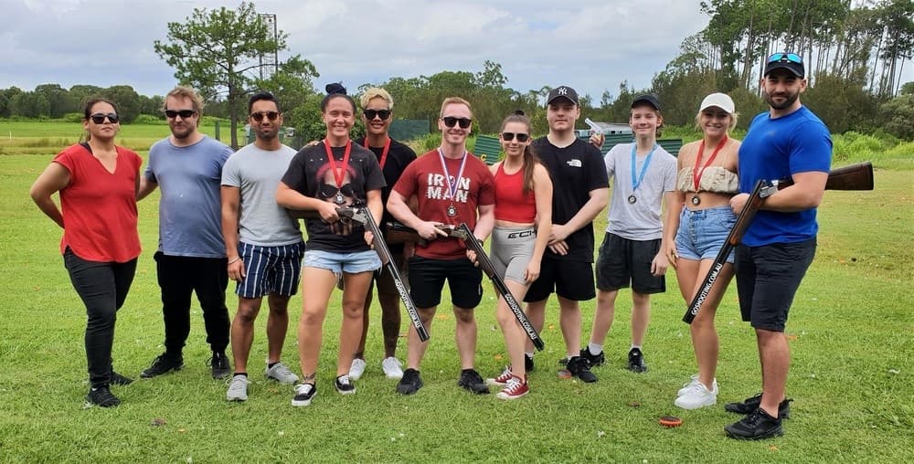 Experience Thrilling Clay Target Shooting at Brisbane Gun Club in Belmont