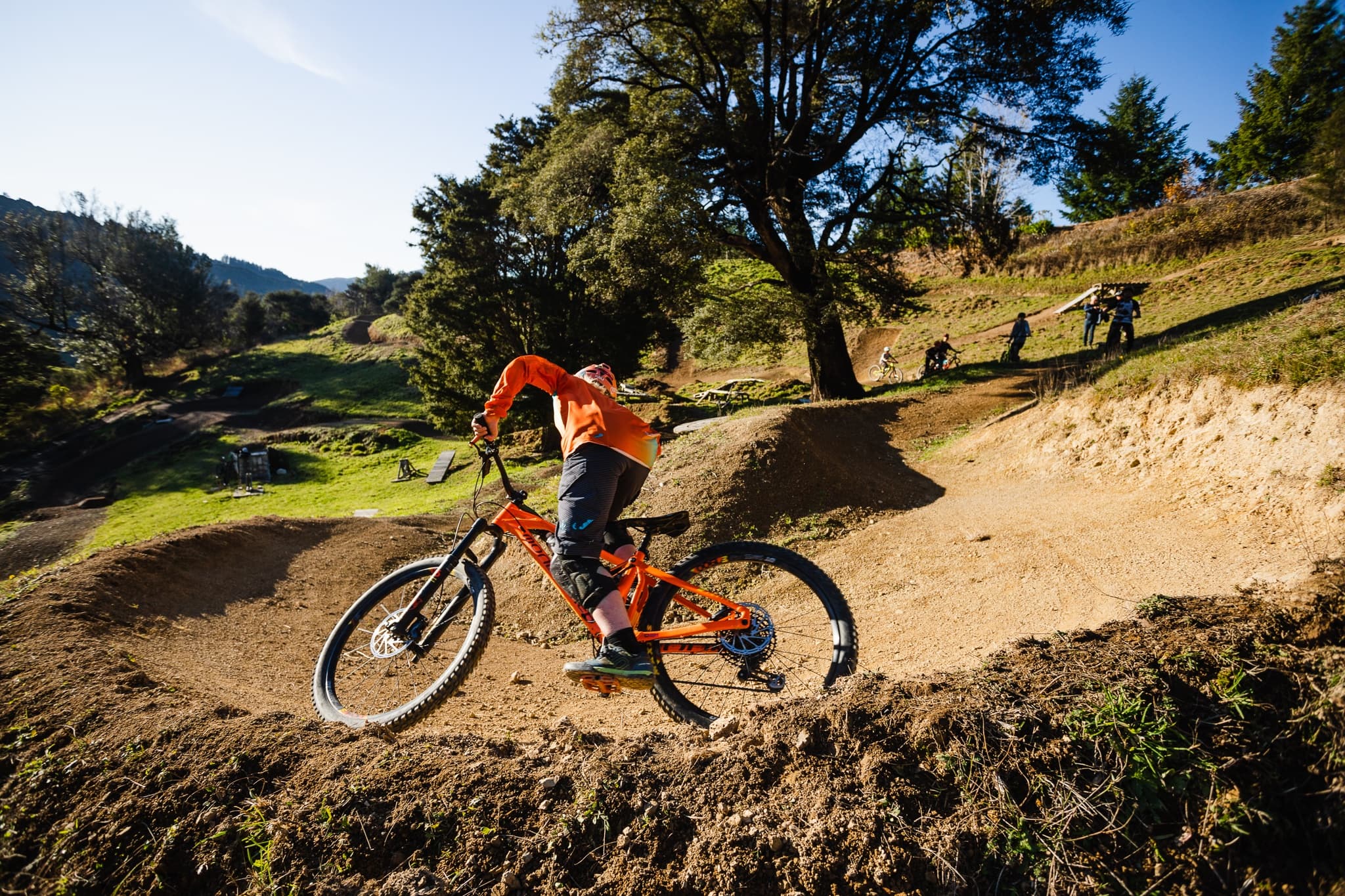 Mountain Biking with Gravity Development Squad in Nelson