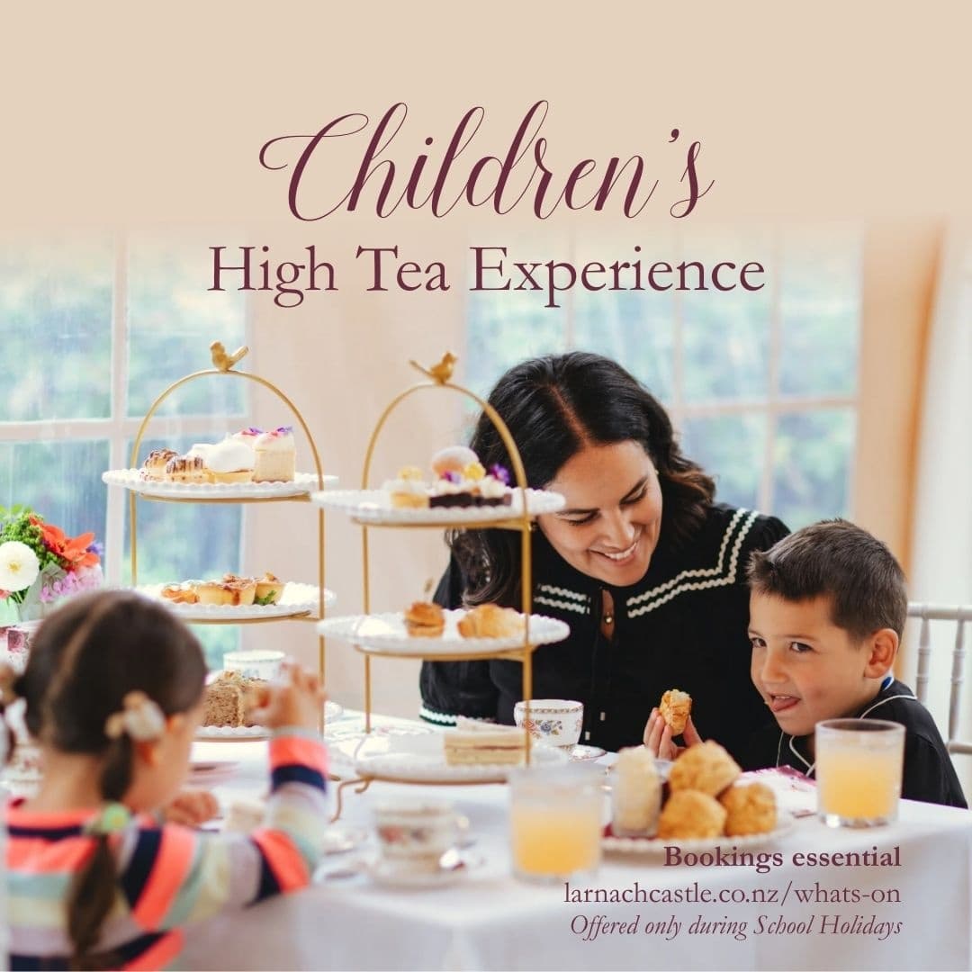 Children’s High Tea at Larnach Castle: Dunedin’s Harbour-View Royal Tea for Kids