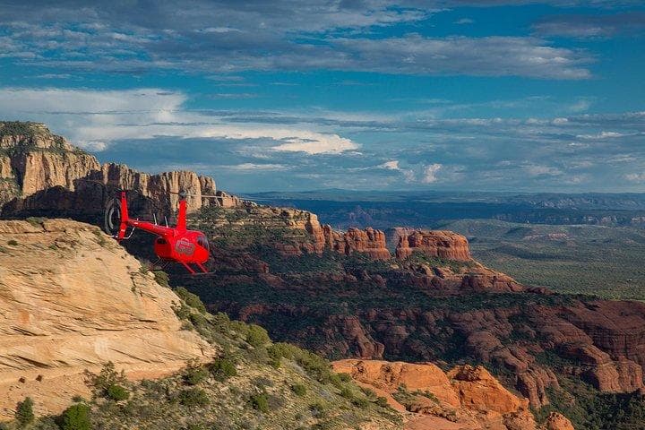 Dust Devil Scenic Aerial Tour Over Sedona's Red Rocks