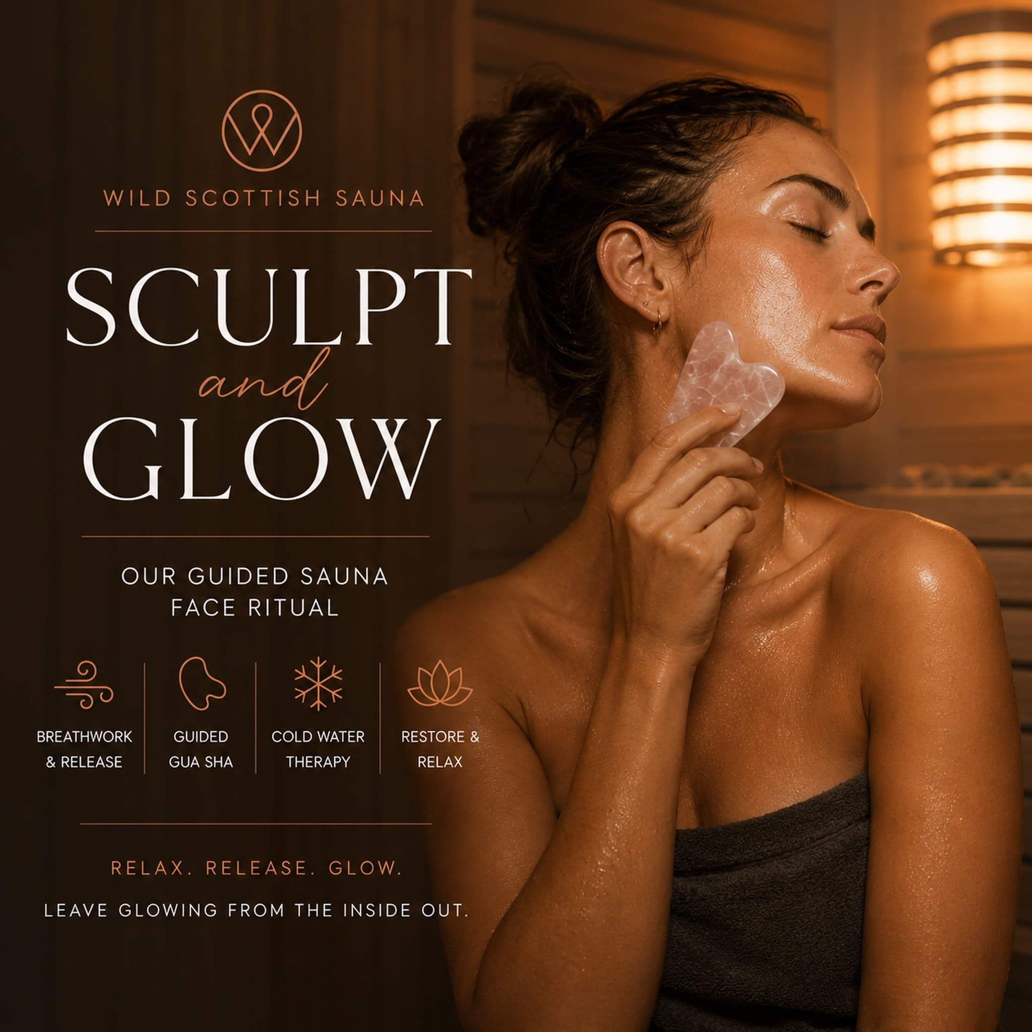 Sculpt and Glow: 90-Minute Sauna & Gua Sha Ritual at Eden Springs