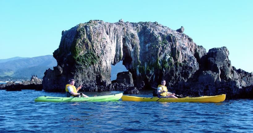 Kayak Adventure at Pebble Beach with Adventures by the Sea