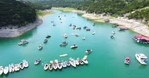 Beer Runs from Devil's Cove or Starne's Island: Lake Travis Party-Boat Taxi photo 1