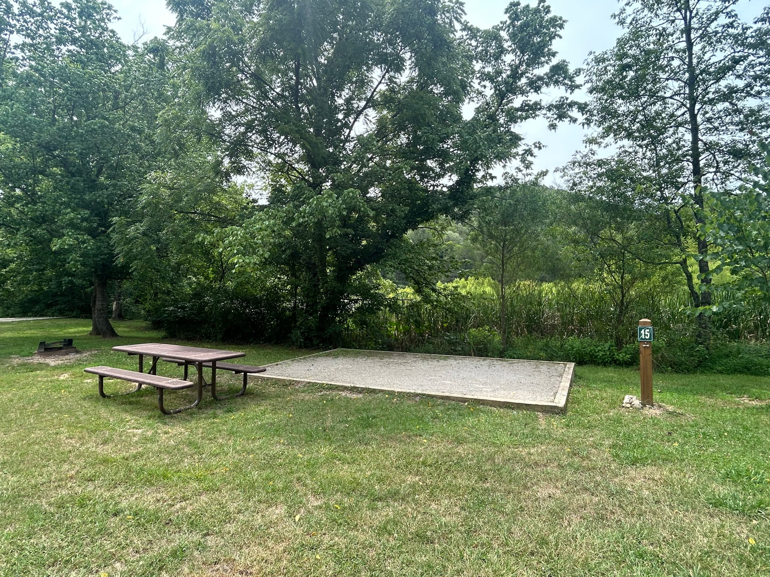Outdoor Camping at Meadow Campsite 15 | Eureka Springs Parks and Recreation