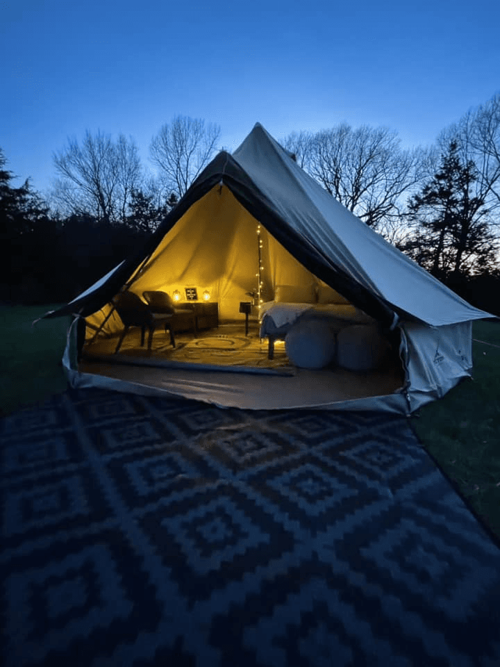 Glamping at Gypsy Camp and Canoe in Siloam Springs
