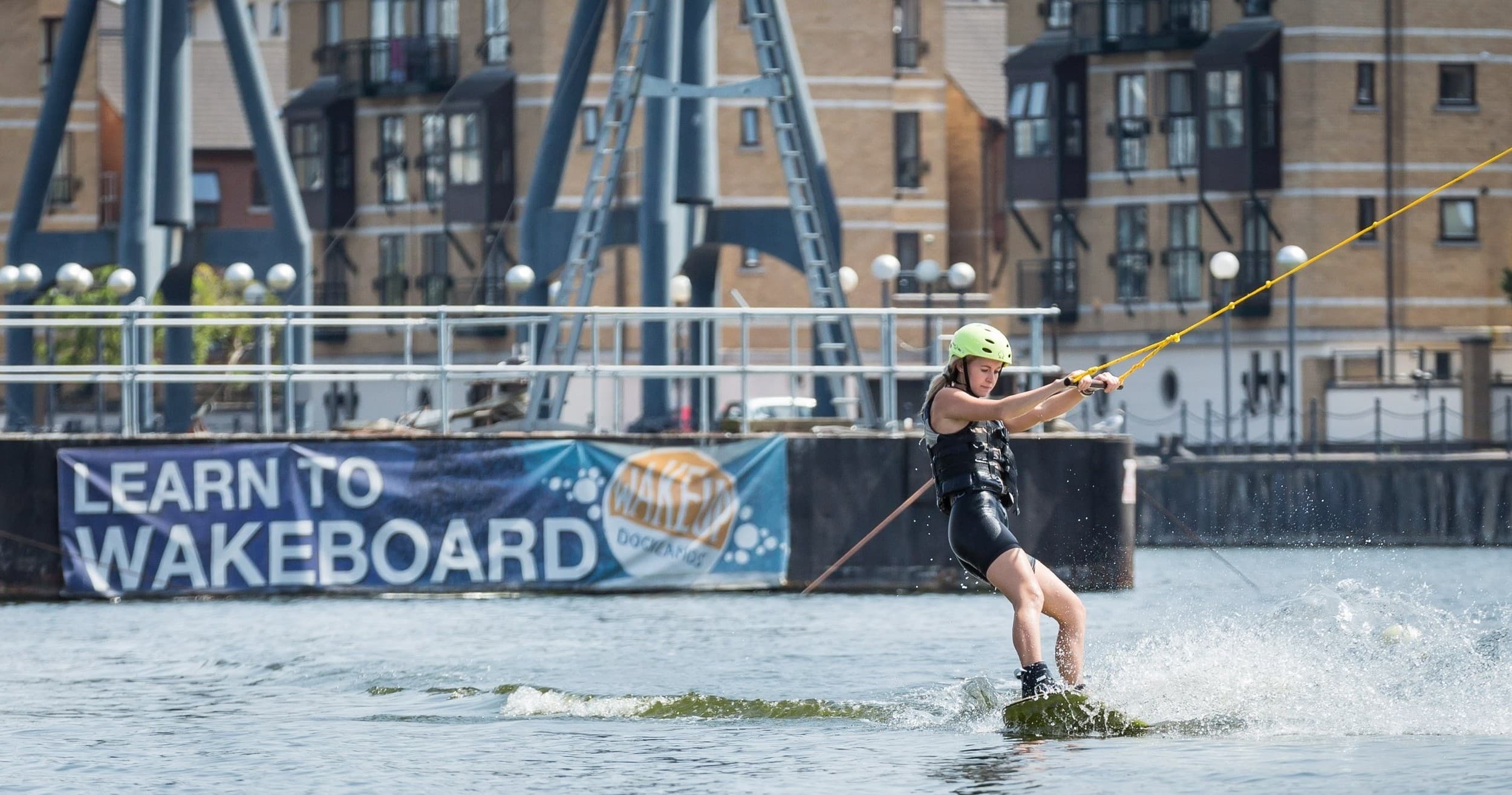 Beginner Wakeboarding at WakeUp Docklands, London