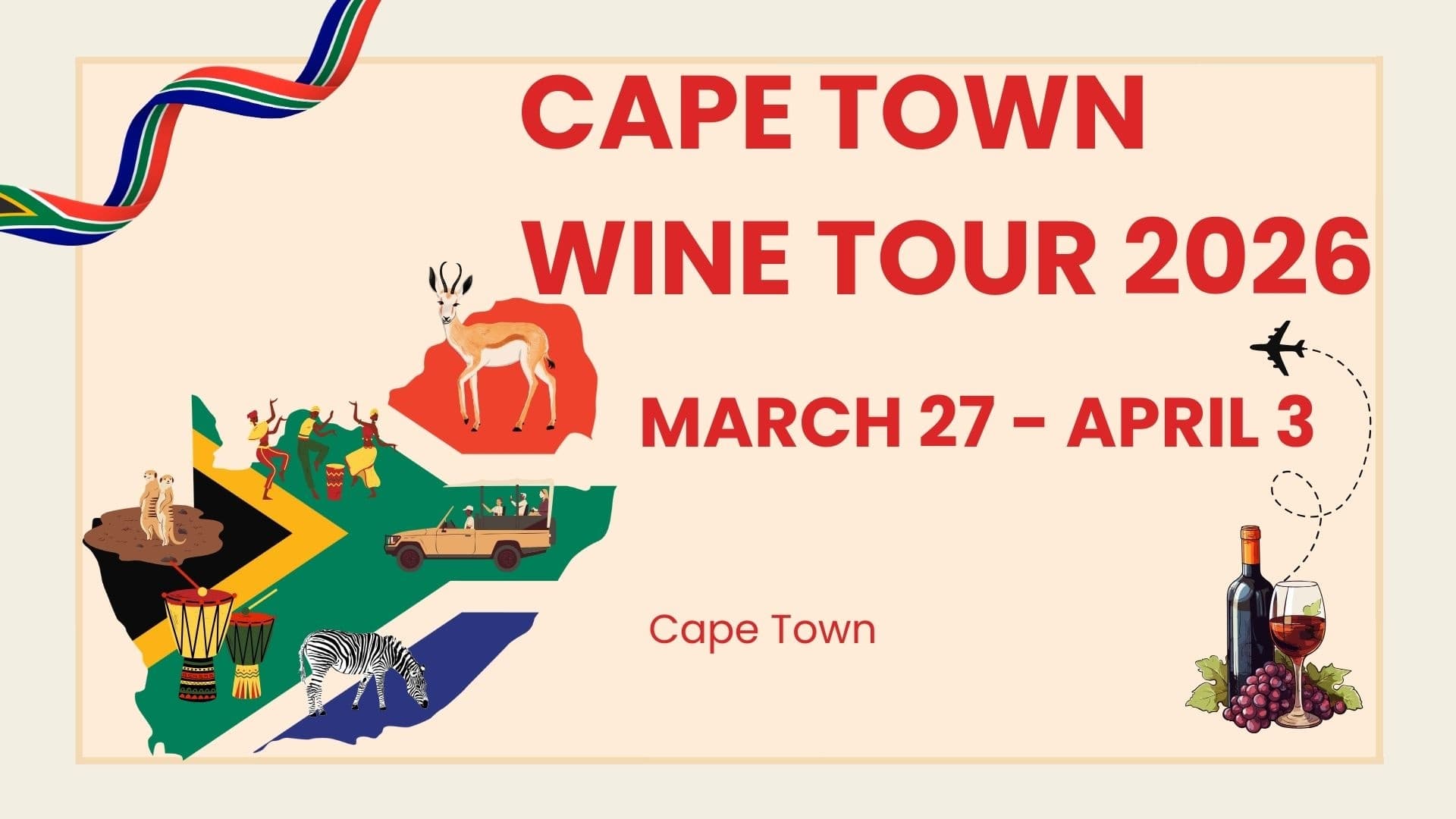 Sip, Safari, and Cellars: 8-Day Cape Town Wine Tour Through Constantia, Franschhoek & Stellenbosch