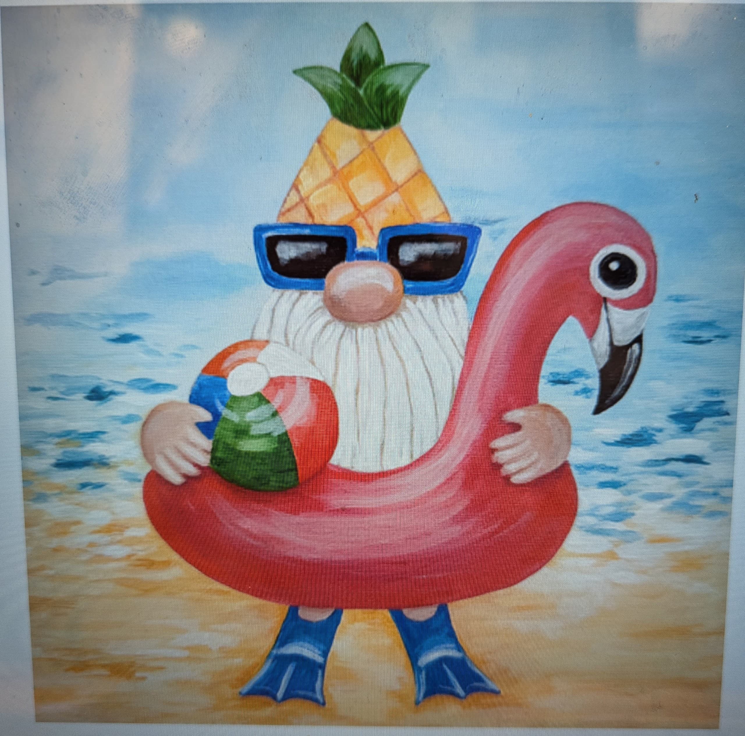Floaty Gnome Guided Painting Classes in Woodbury — Family-Friendly Art Sessions