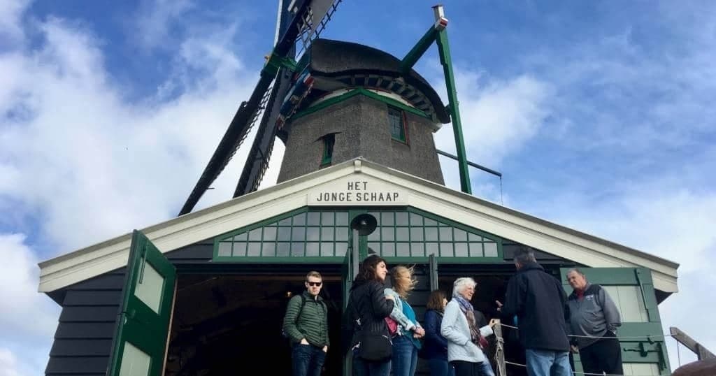 Dutch Countryside Highlights with Holland Windmills in Amsterdam