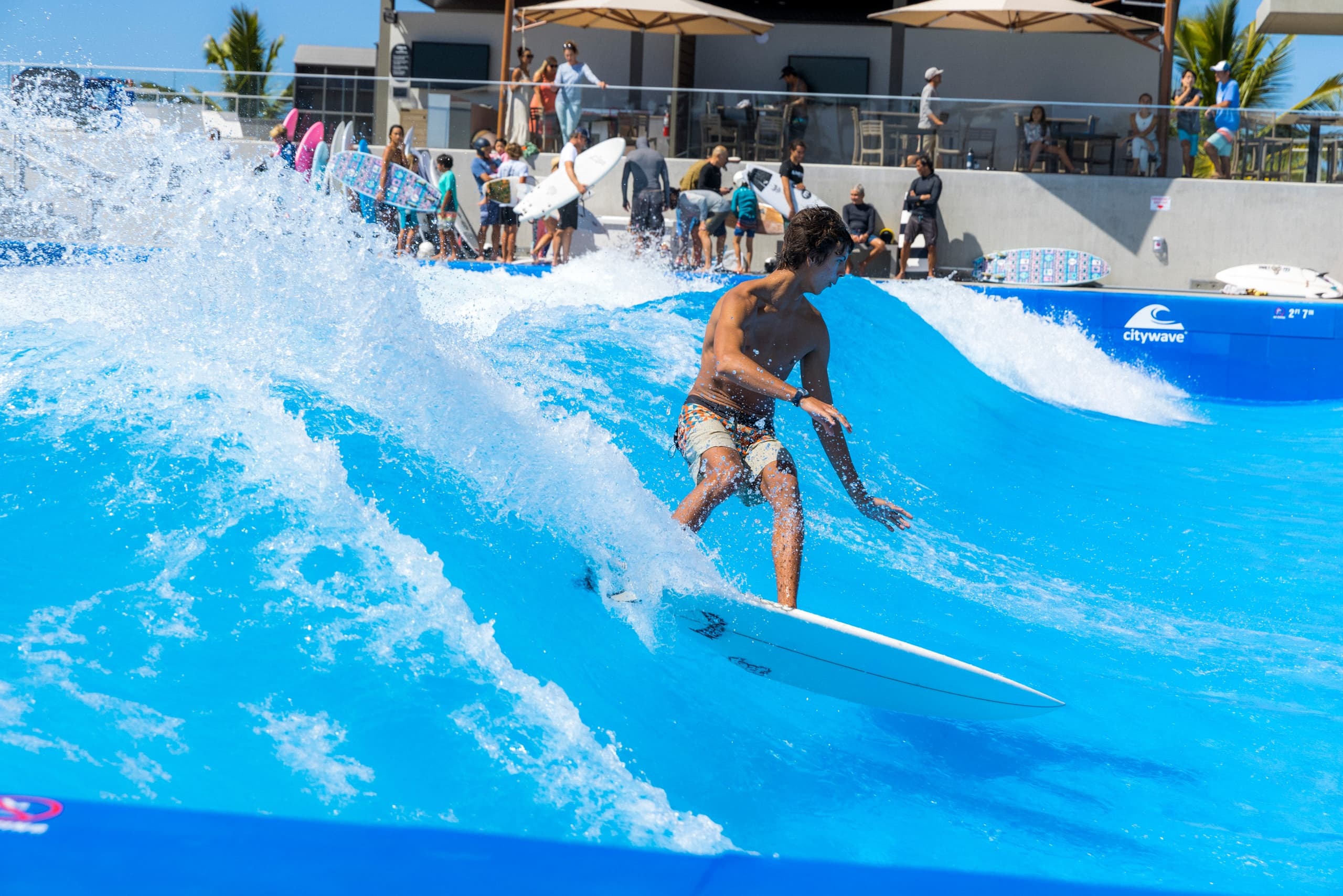 Ride Wai Kai’s 100ft Standing Wave in Ewa Beach