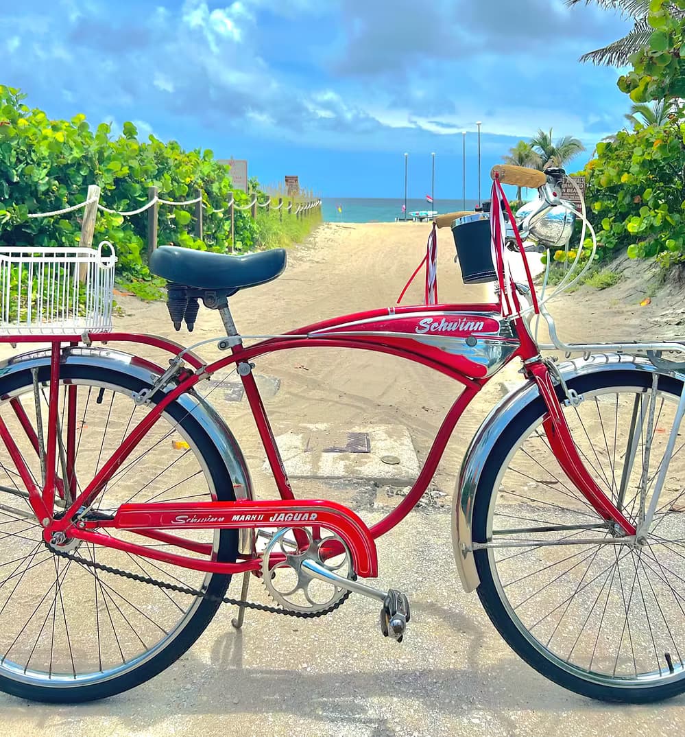 Classic Cruiser Rides with Seaside Bicycle Rentals in Delray