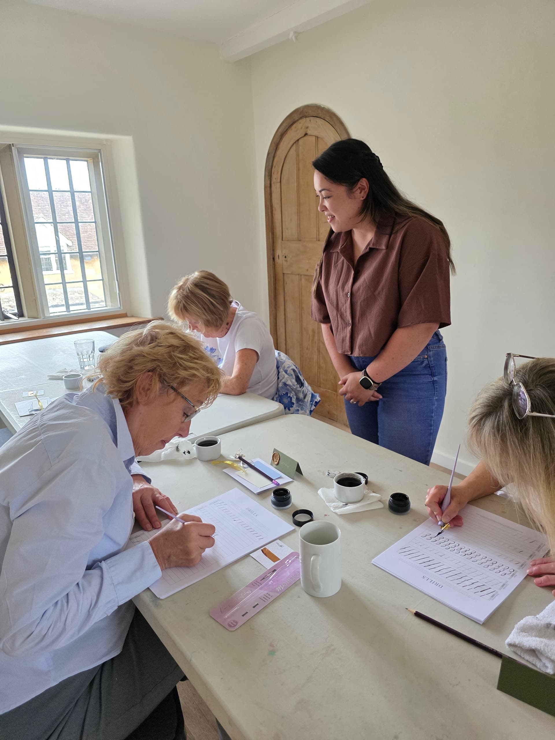 Modern Calligraphy Workshop in Broadway — Learn Dip Pen Lettering with Cotswolds Calligraphy photo 1