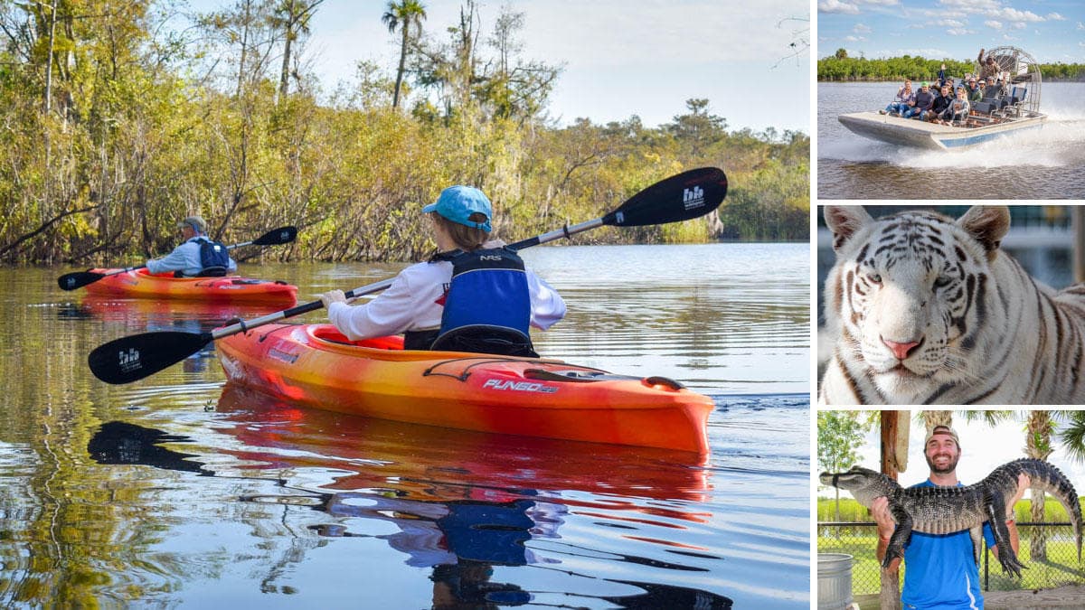 Everglades Kayak & Airboat Tours at Everglades Adventures