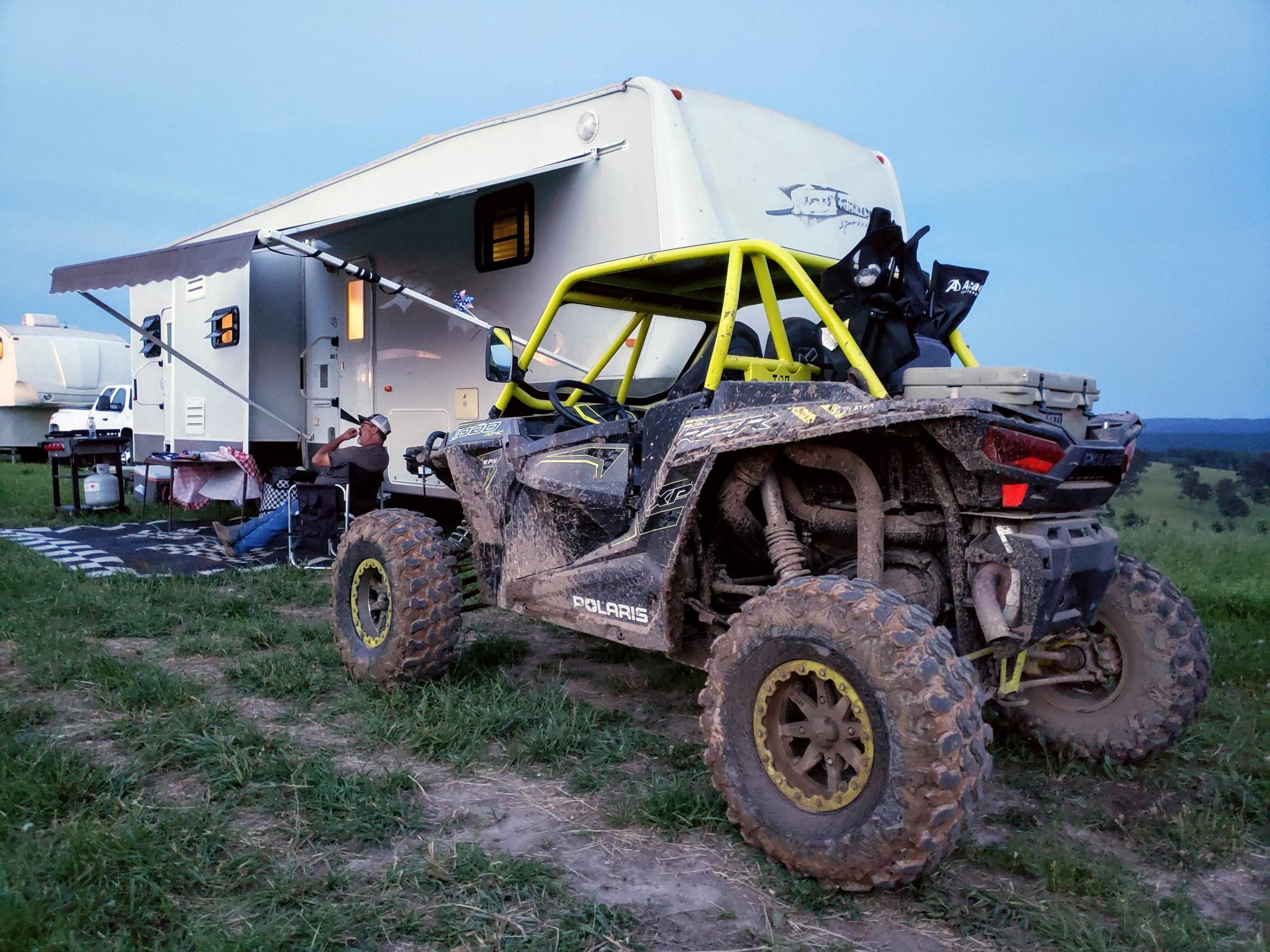 Primitive Camping at Meadow View Camp B with Wilderness Rider Buffalo Ranch