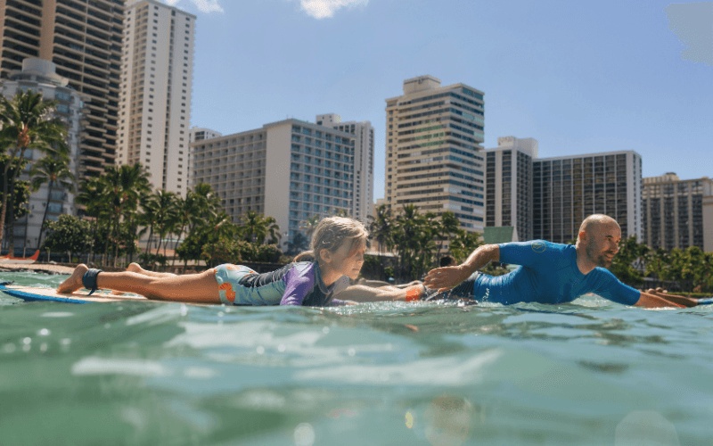 Waikiki Surf Lessons with Go Tours Hawaii
