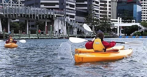 Bayfront Beginnings: Beginner Kayaking at Shed 6 Queens Wharf