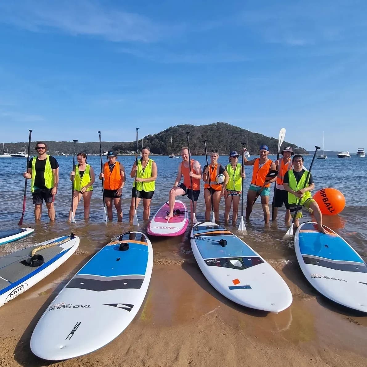 Wednesday Night SUP Ball Comp at Ettalong Beach NSW