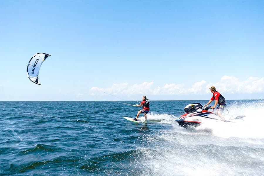 Advanced Kitesurfing Lessons at Crandon Park: Jet-Ski Supported Coaching in Key Biscayne