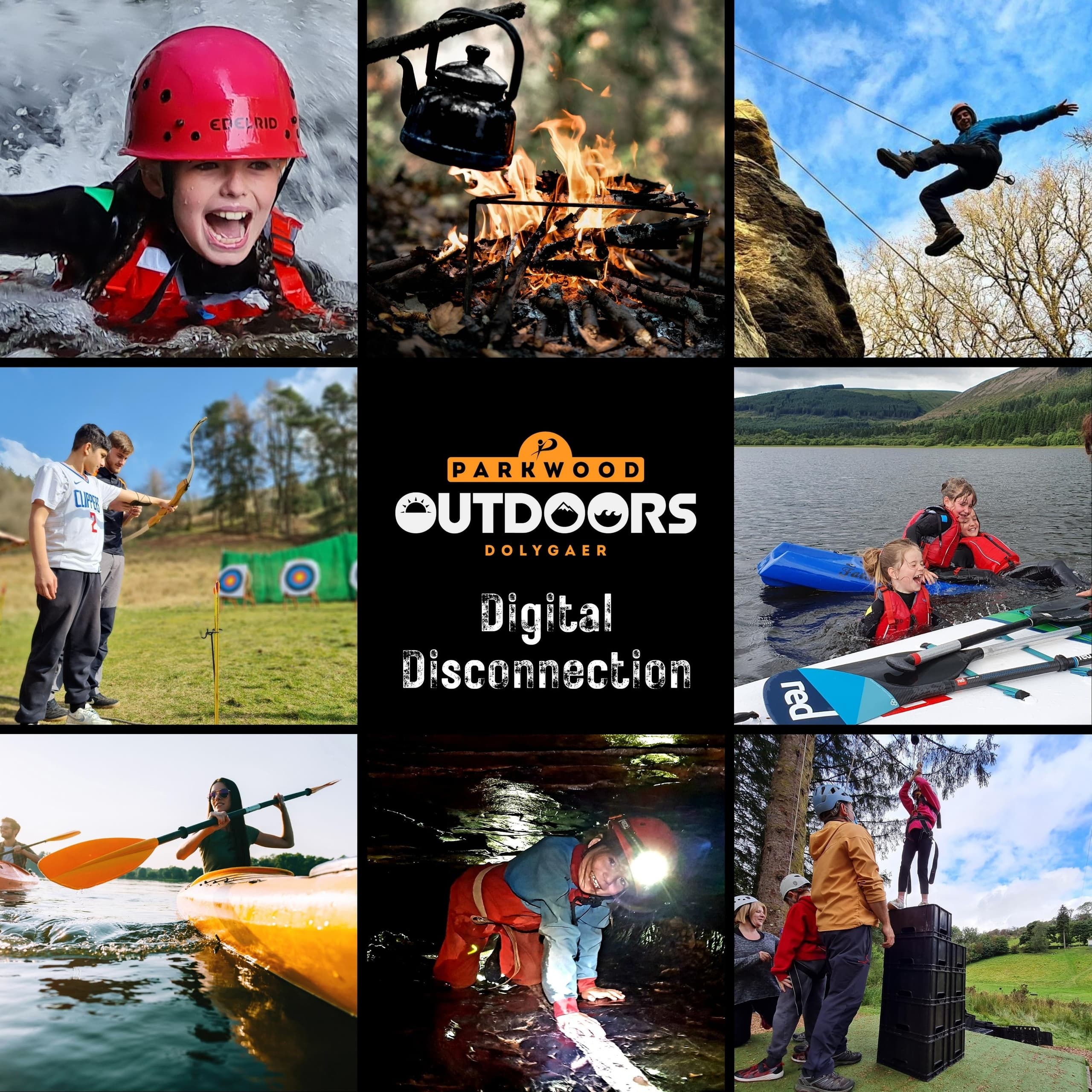 Outdoor Family Adventure at Parkwood Outdoors Dolygaer