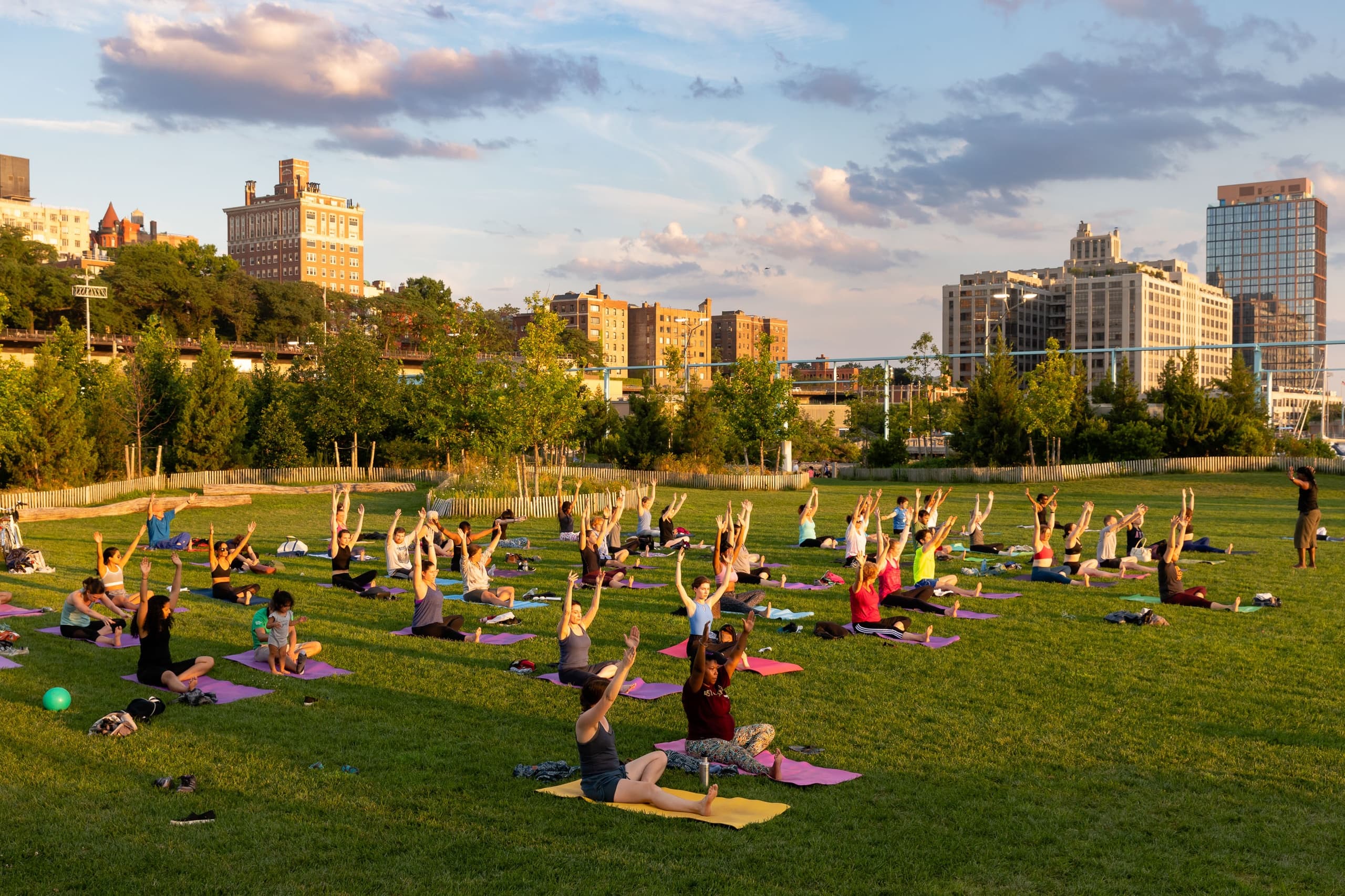Water-Activities & Yoga at Brooklyn Bridge Park