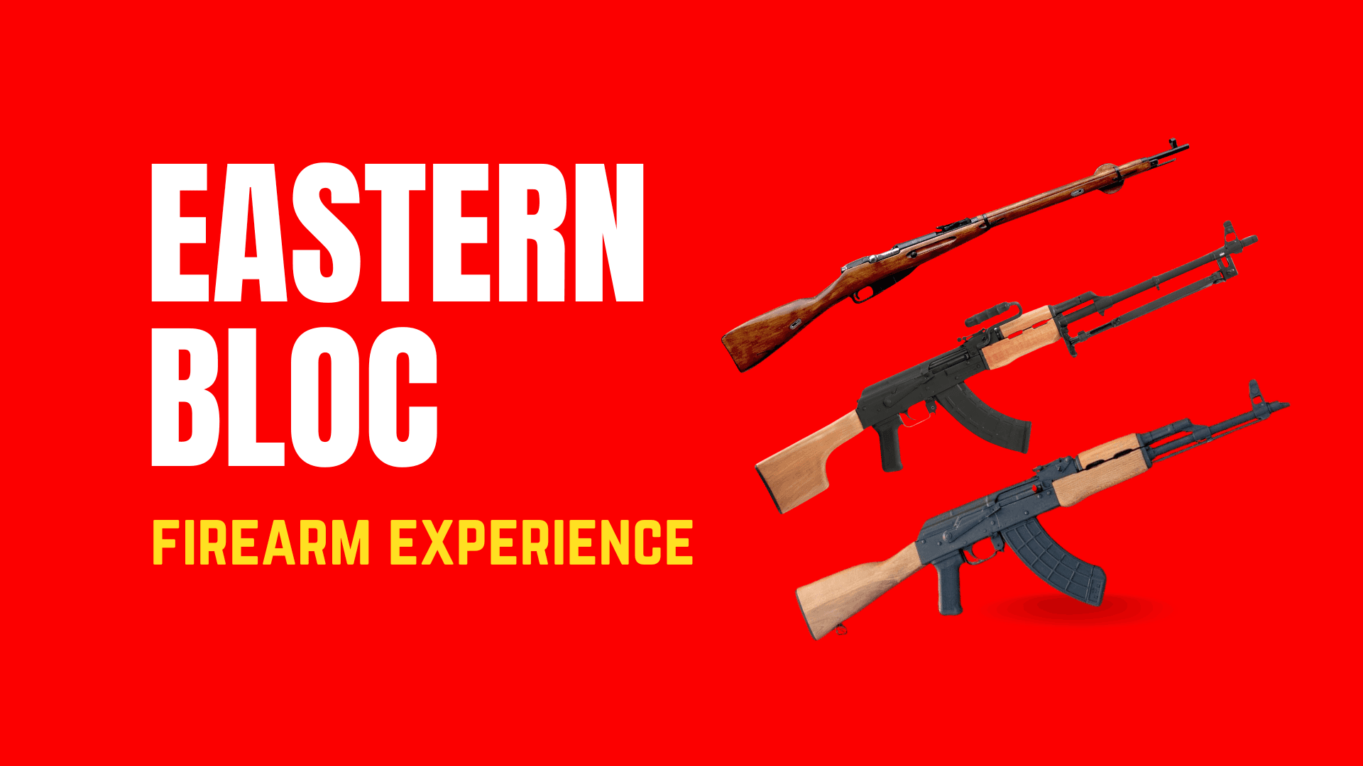 Eastern Bloc Full-Auto Experience in Albuquerque: AK-47, RPK & Mosin-Nagant Range Session