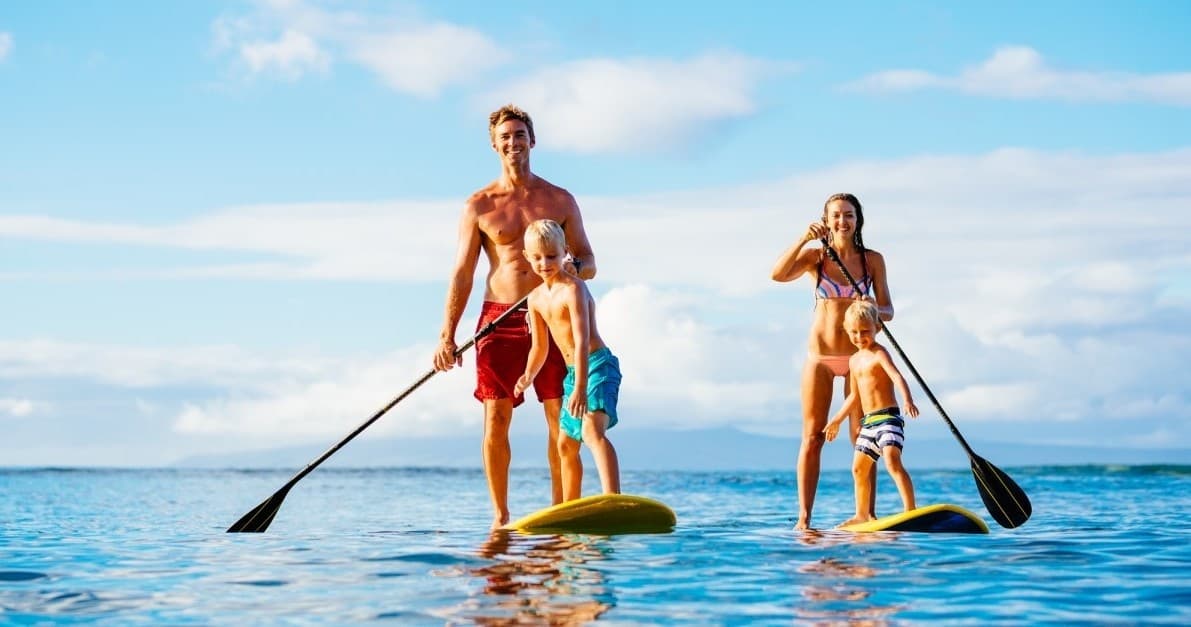 Stand-up Paddleboarding with Ali'i Adventures in Kona