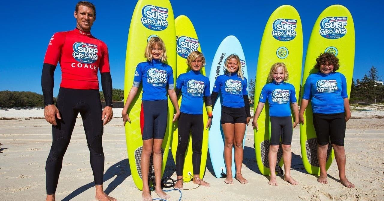 Mandurah Surf Lessons - SurfGroms team