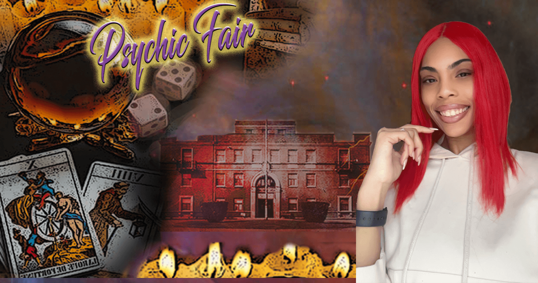 Unlock Your Path: Tarot Reading with Nadirah Watkins at Haunted Hill View Manor