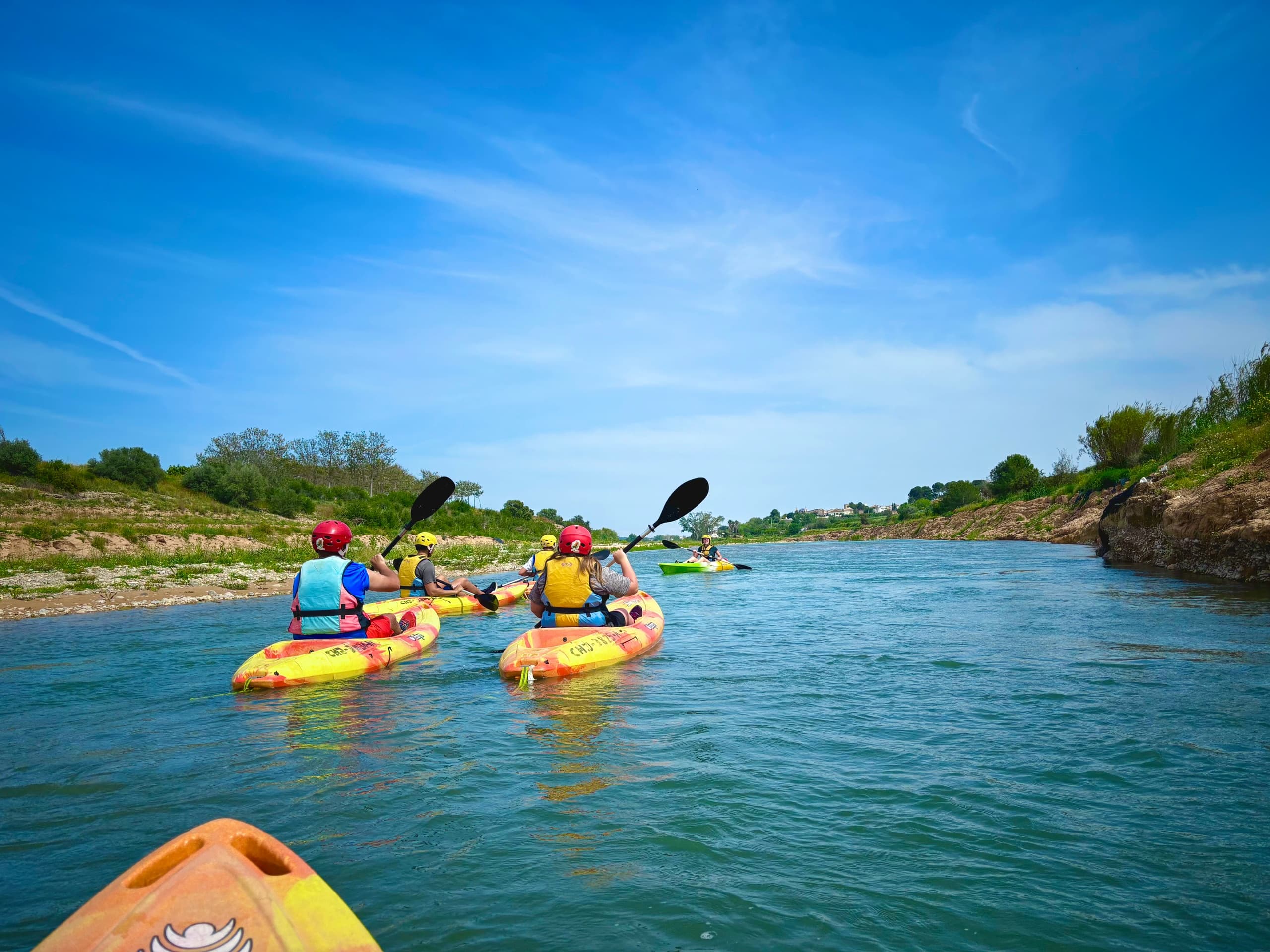 Kayaking the Turia River with Valencia Adventure