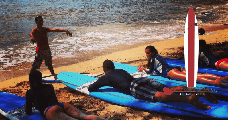 Group Surf Lessons with Gravitys Flaw LLC on North Shore, Hawaii