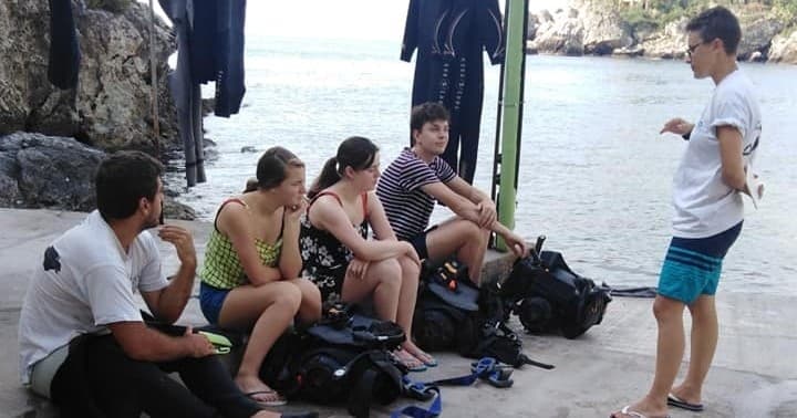 Scuba Review at Nike Diving in Mazzarò, Sicilia