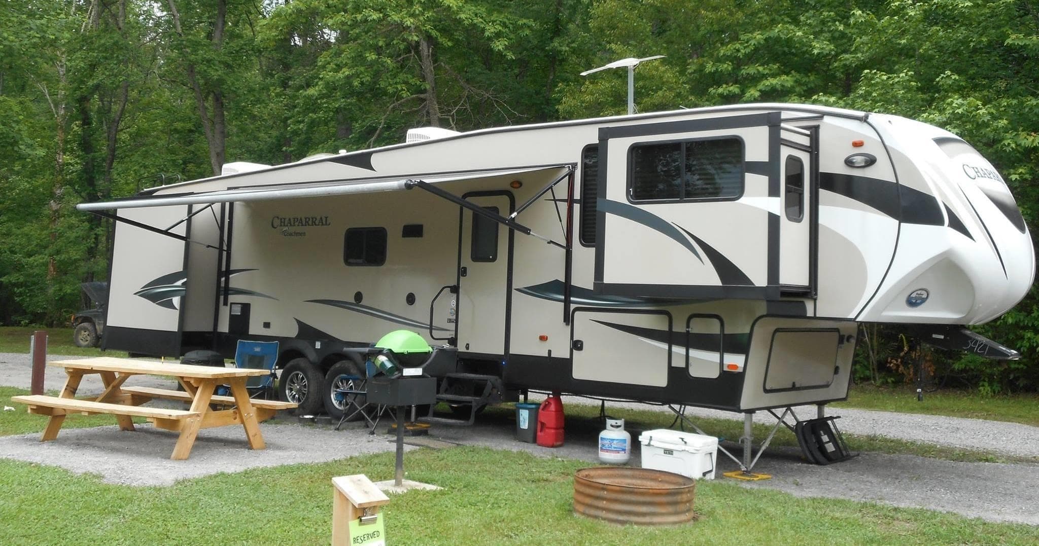 Spacious RV Camping at Windrock Gap Campground, Tennessee