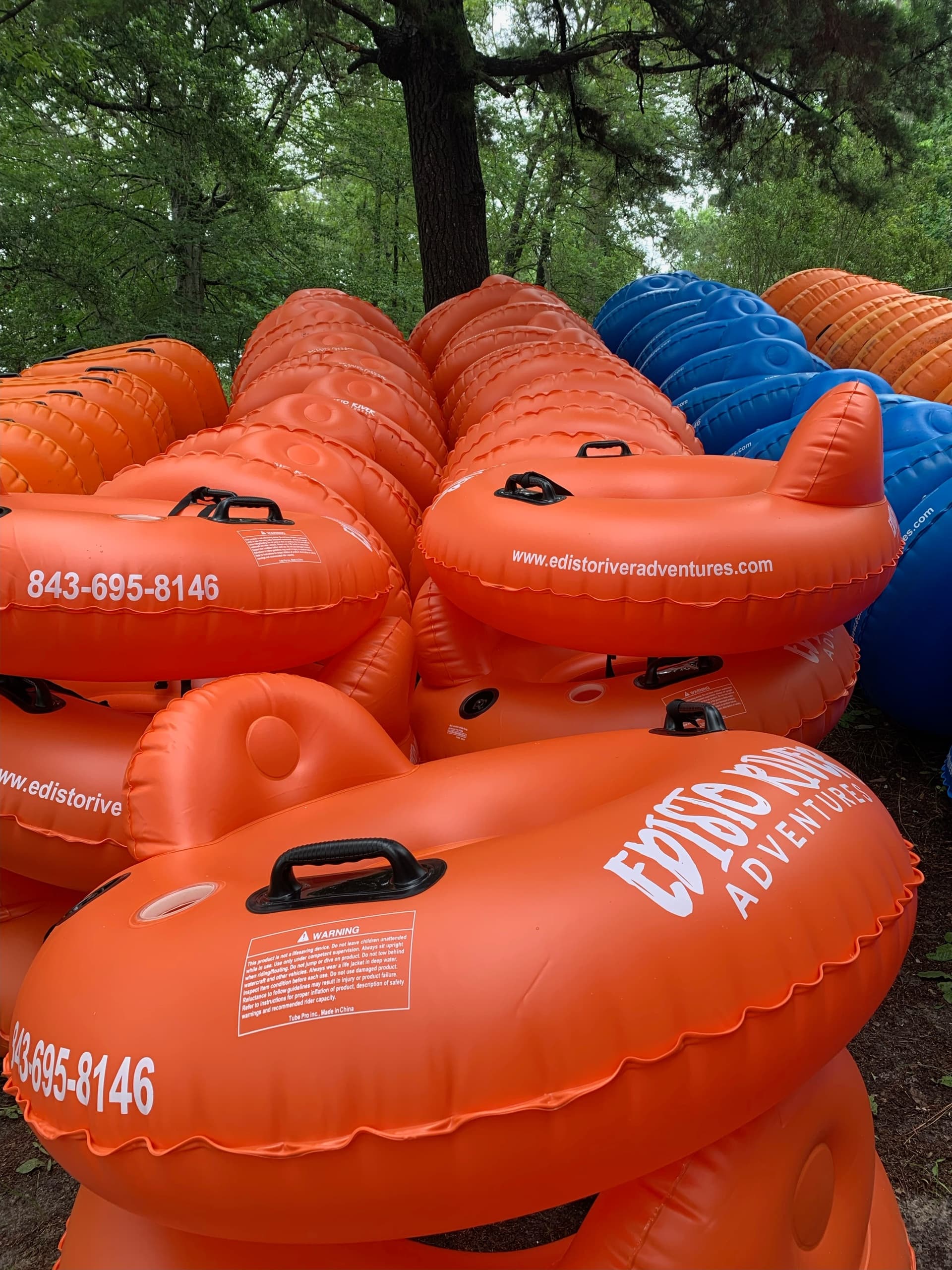 Tubing Adventure on the Edisto River in Ridgeville, SC