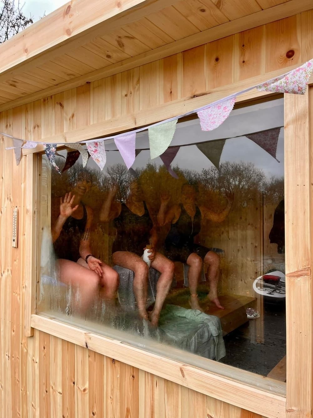 Wood-Fired Sauna and Lake Dip at TCR the Hub in Barnard Castle photo 2