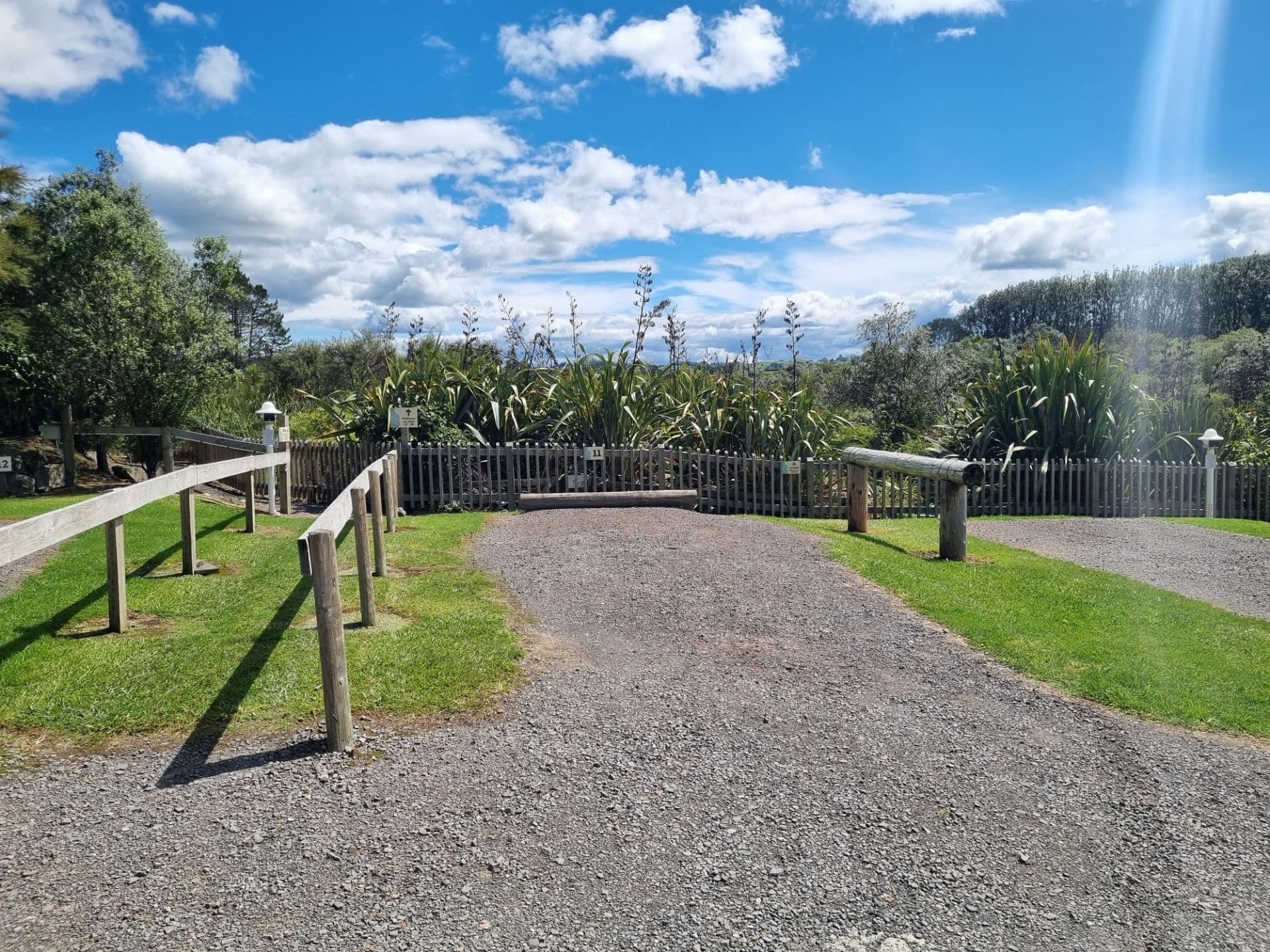 Campervan Stay at Waikite Valley Hotpools Powered Site